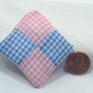 Patchwork Pillow 1:12 Dollhouse Miniature