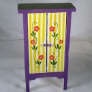 Striped Cabinet 1:12 Dollhouse Miniatures
