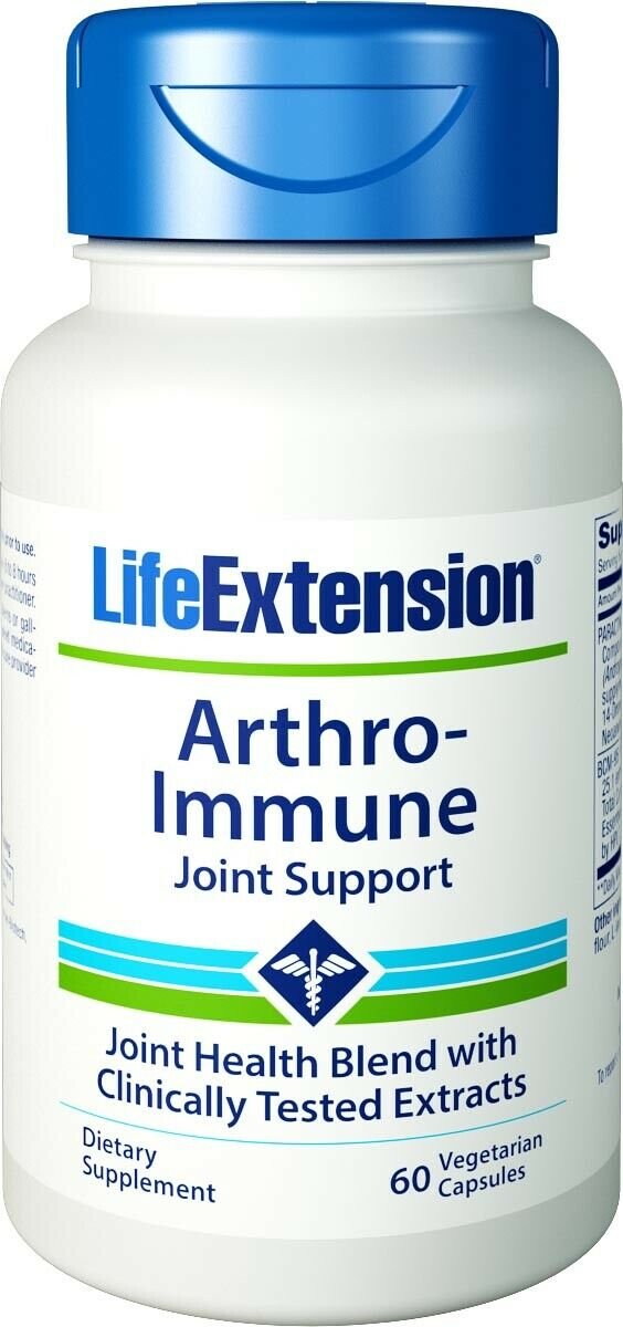 Life Extension Arthro-Immune Joint Support - 60 Vegetarian Capsules