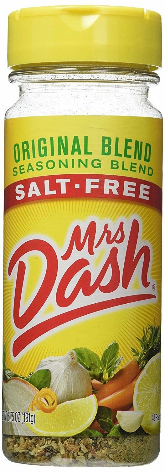 Mrs Dash Original Blend Salt Free - 6.75 oz (Pack of 6)