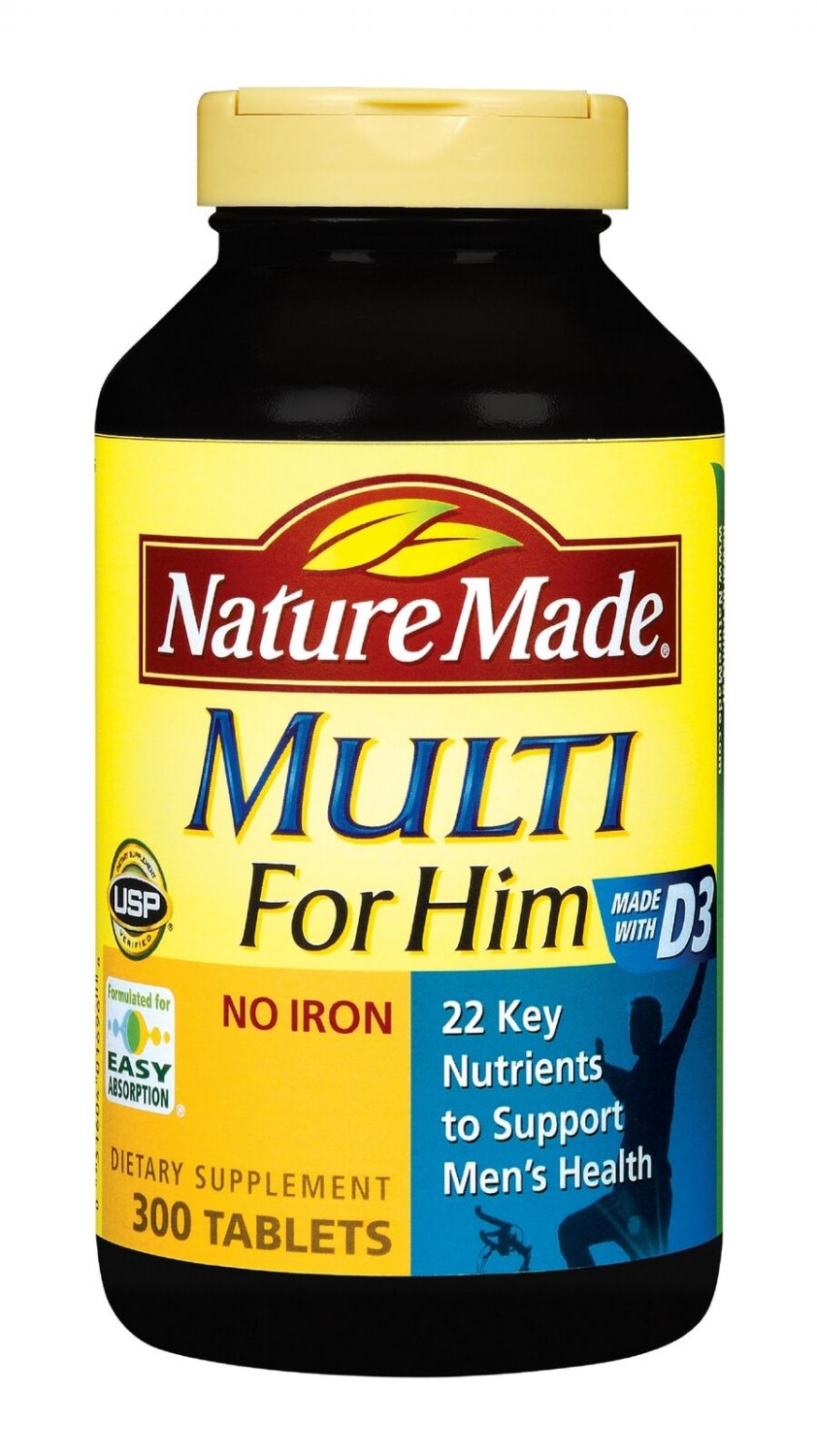 Nature Made Multi for Him - 300 Tablets