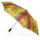 Totes Light N' Go Traveler Umbrella With Push To Open/Close Outdoor Dot - 43"