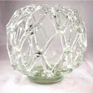 Manhattan Chic Artisan Net Glass Bowl Vase