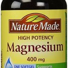 Nature Made High Potency Magnesium 400 mg - 150 Liquid Softgels