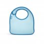 Built 2-Piece Mess Mate Infant Bib Baby Blue, Stripes