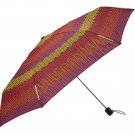 Totes Light N' Go Trekker Umbrella With Manual Open Chevron Stripes - 39"