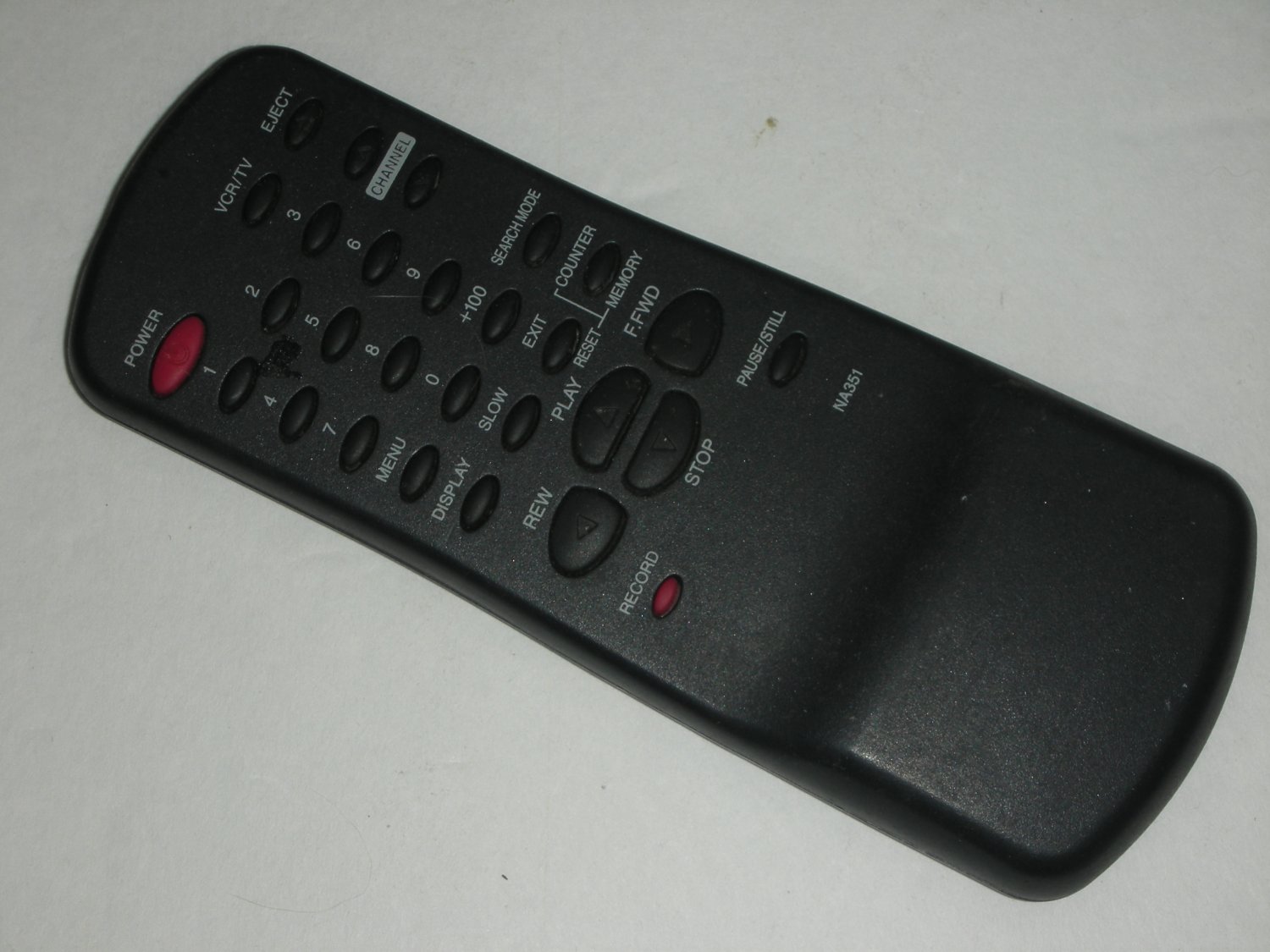 NA351 VCR VHS Video Cassette Recorder Remote Controller Genuine Original