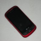 LG Xpression LG-C395 AT&T keyboard slider Cell Phone Smart Phone Red