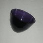 Purple Intentional Bubble Glass Cup Bowl Dish 4-3/8" Diameter