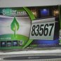 GreenStick Solar Aluminum LED Solar Address Panel House Numbers (Open Box)