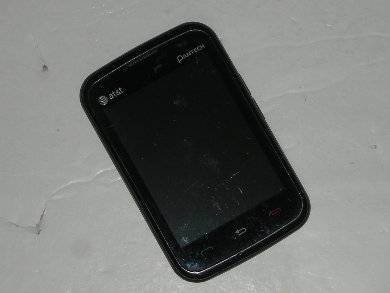 AT&T Pantech Renue P6030 Side-Slider QWERTY Text Messaging Cell Mobile SmartPhone