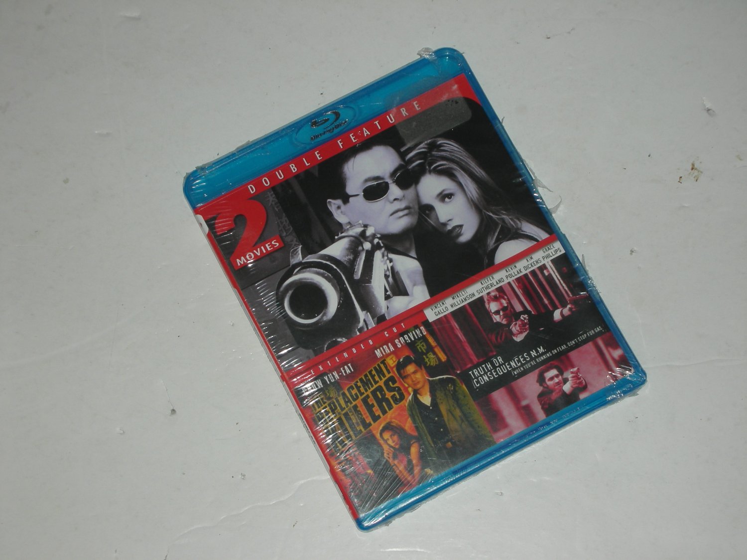 The Replacement Killers / Truth or Consequences N.M. Double Feature Blu-Ray DVD Crime/Thriller New