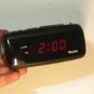 Westclox Digital Alarm Clock 22685 Black