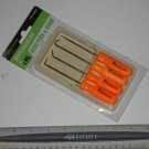 Pittsburgh 4 Piece Mini Pick and Hook Set 66836 Lifetime Warranty  NEW