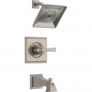 Delta 144717-SS Olmsted Stainless 1-Handle Shower Valve Head Bathtub Faucet (Open Box)