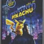 Pokémon Detective Pikachu Blu-Ray + DVD + Digital Code Family/Fantasy 2019 Ryan Renolds NEW