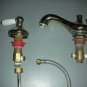 Glacier Bay 102-922 L Designer Series Polished Brass Two Handle Wide 3-Hole Bathroom Faucet