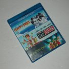 Happy Feet / The Ant Bully / Scooby-Doo 3-movie Triple feature Blu-Ray DVD Family - NEW