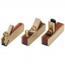 WINDSOR DESIGN Mini Brass Wood Plane Set, 3-Piece 97545