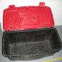 19.5in. Plastic Toolbox, Black Red