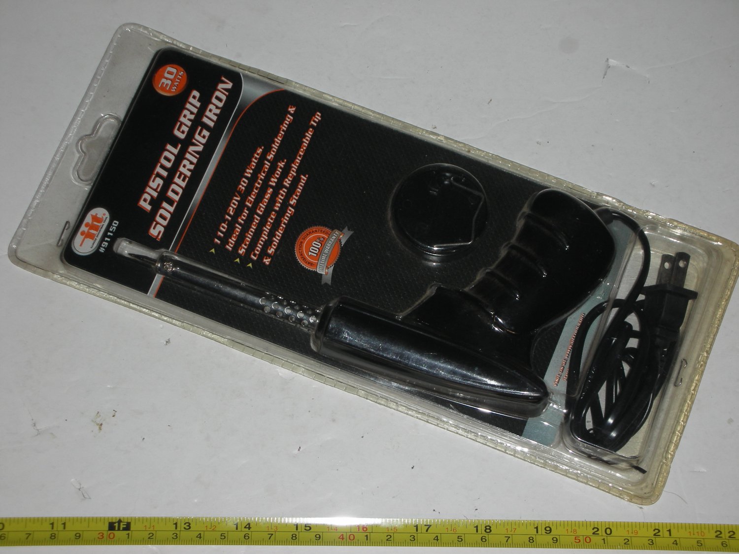 IIT 91150 Soldering Iron, 110 to 120 V, 30 W