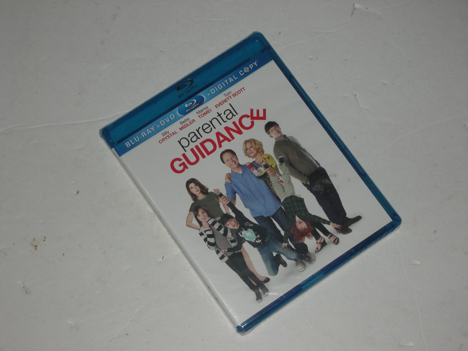 Parental Guidance (2012) Blu-Ray + DVD + Digital Copy Comedy Bette Midler Billy Crystal Marisa Tomei