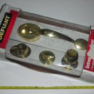 Defiant Entrance Handleset Polished Brass 473 511