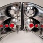 Spec-D Tail Lights Chevy S10 GMC Sonoma 1994-2004 Altezza Style Matte Black Clear Lens