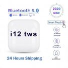 Original I12 TWS Earphone Wireless Ear Buds Cute Hifi sound Earphones Bluetooth 5.0 1:1 Original PK