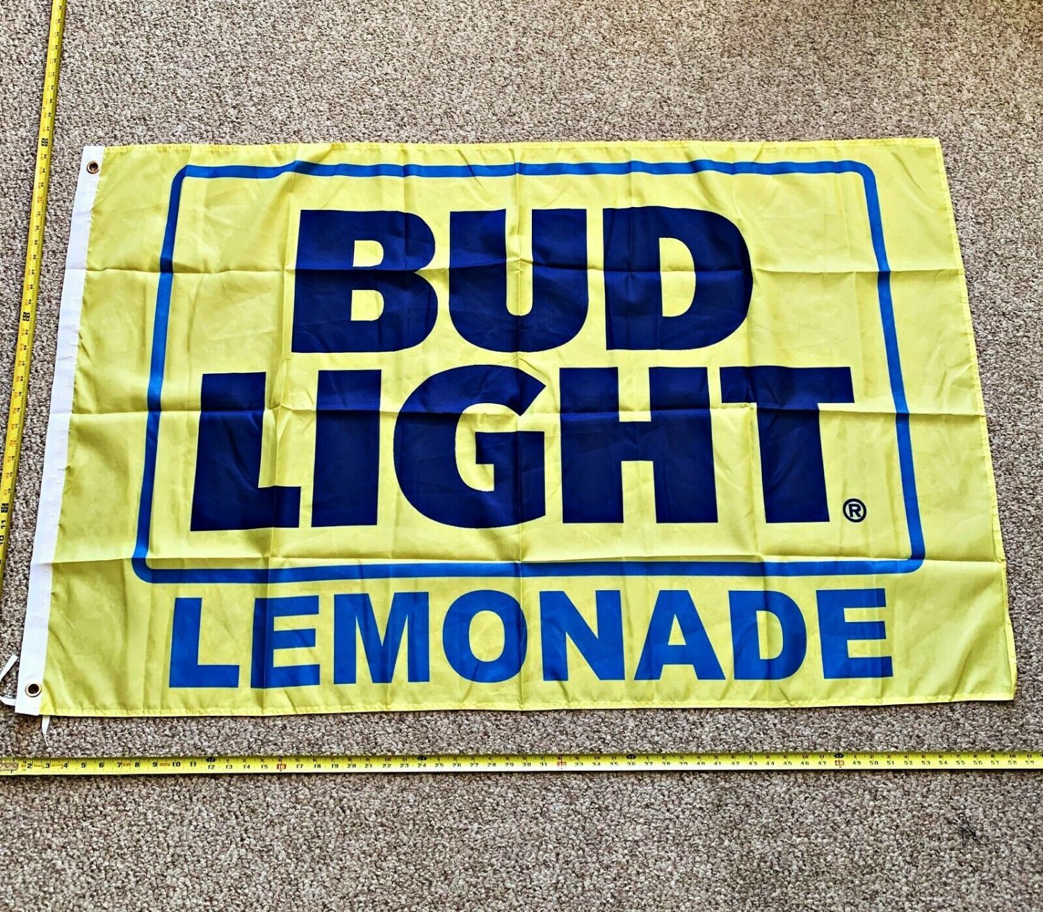 Bud Light Flag 3x5ft Yellow Lemonade Dilly Dilly Bud Poster Banner