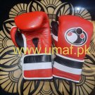 Custom Made, Grant Boxing Gloves, Orange, Black, White, Straps