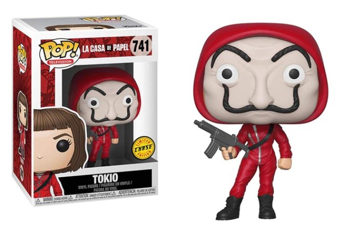 Funko pop la casa de papel chase the paper house tokio figure figura collector toy