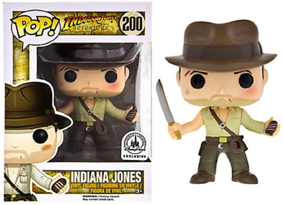 Funko pop indiana jones exclusive figure figura collector toy