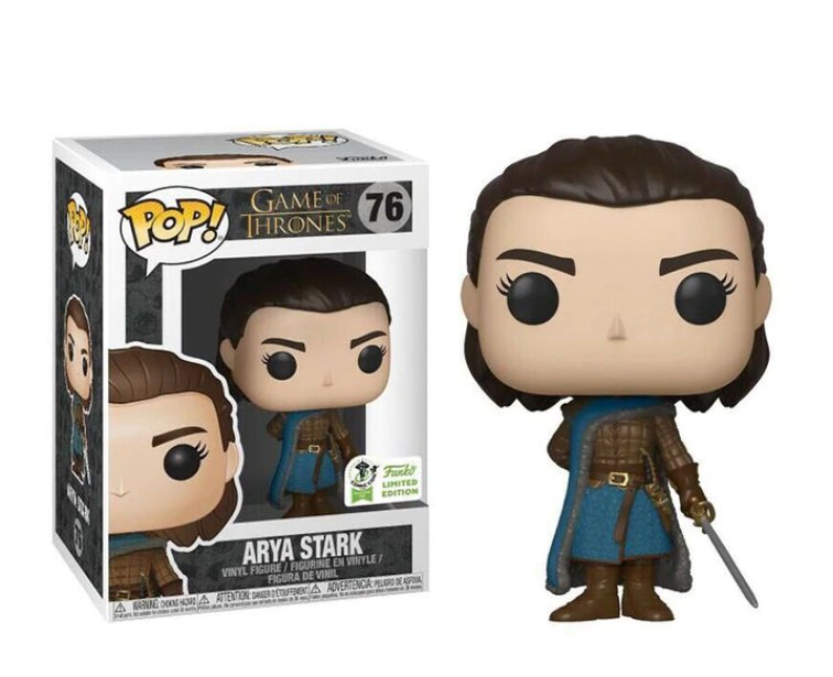 Funko pop game of thrones arya stark figure figura collector toy