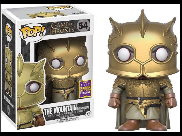 Funko pop game of thrones the mountain figure figura collector toy