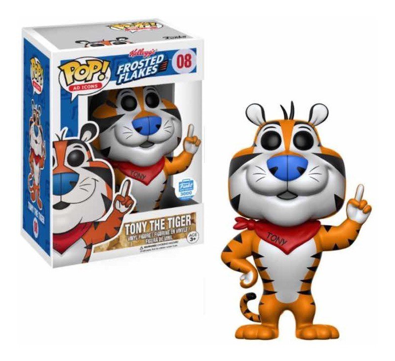 Funko pop tony the tiger kelloggs figure figura collector toy