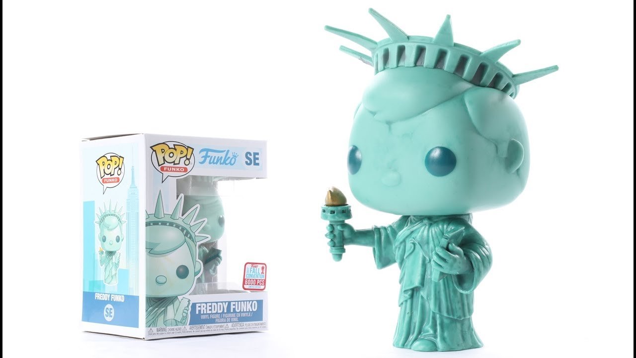Funko pop freddy liberty new york figure figura collector toy