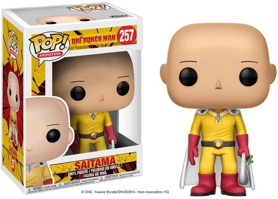 Funko pop saitama anime manga figure figura collector toy