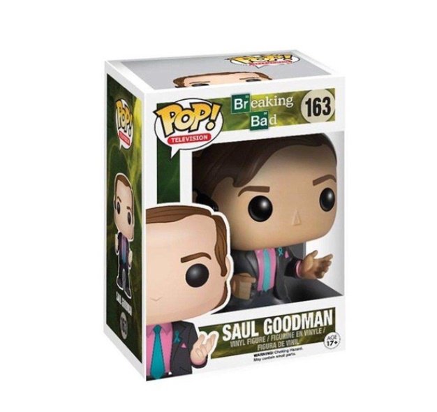 Funko pop the breaking bad saul goodman figure figura collector toy