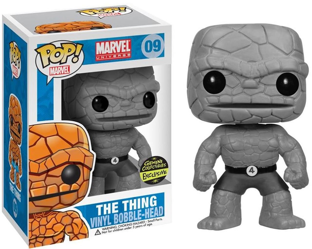Funko pop the thing exclusive marvel figure figura collector toy