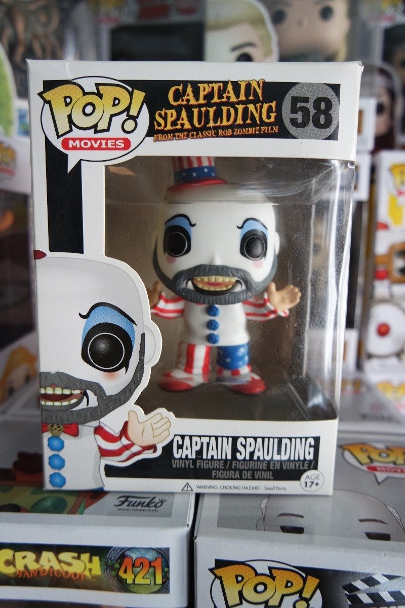 Funko pop captain spaulding figure figura collector toy