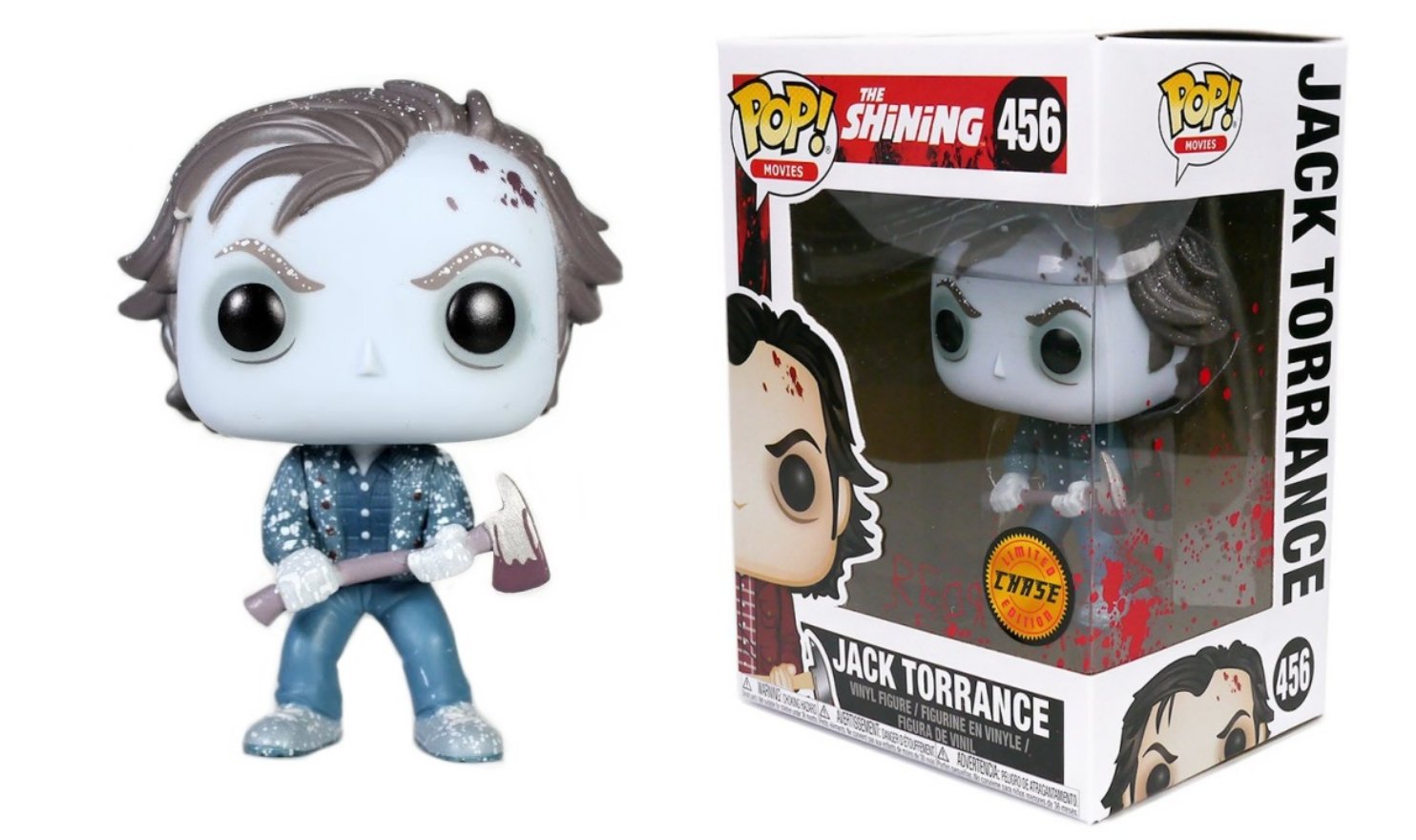 Funko pop jack torrance chase figure figura collector toy