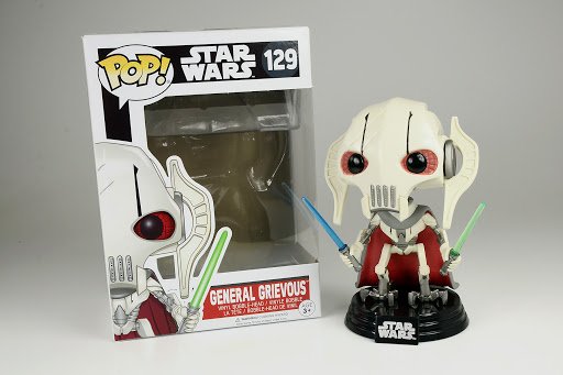 Funko pop general grievous star wars figure figura collector toy