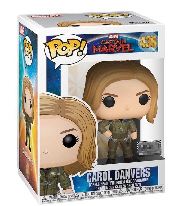 Funko pop captain marvel the avengers figure figura collector toy
