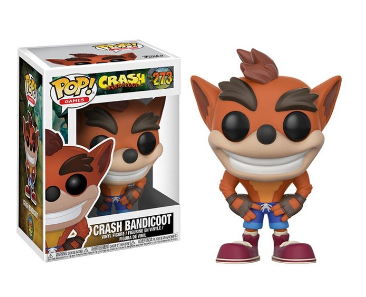 Funko pop crash bandicoot figure figura collector toy
