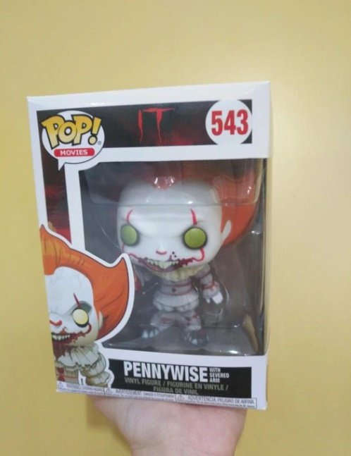 Funko pop it pennywise terror horror film figure figura collector toy