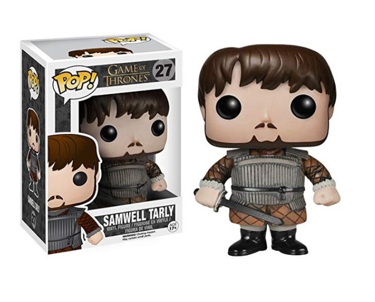 Funko pop samwell tarly game of thrones figure figura collector toy