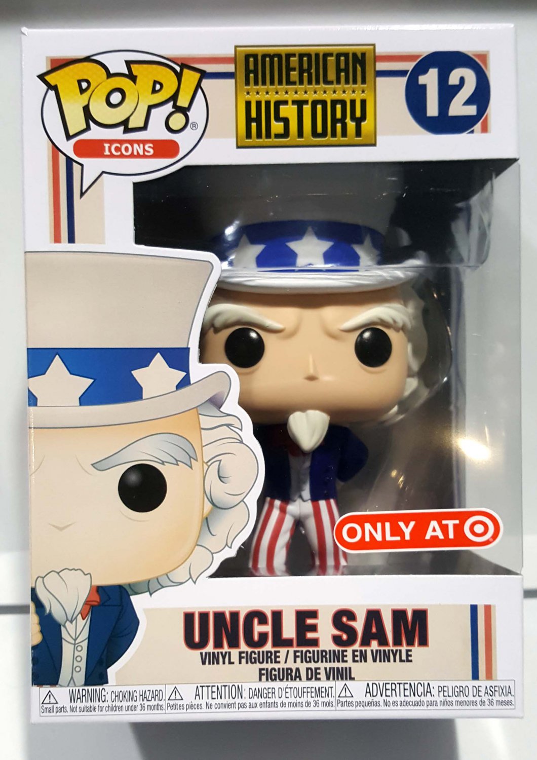 Funko pop uncle sam president eeuu united states figura collector toy