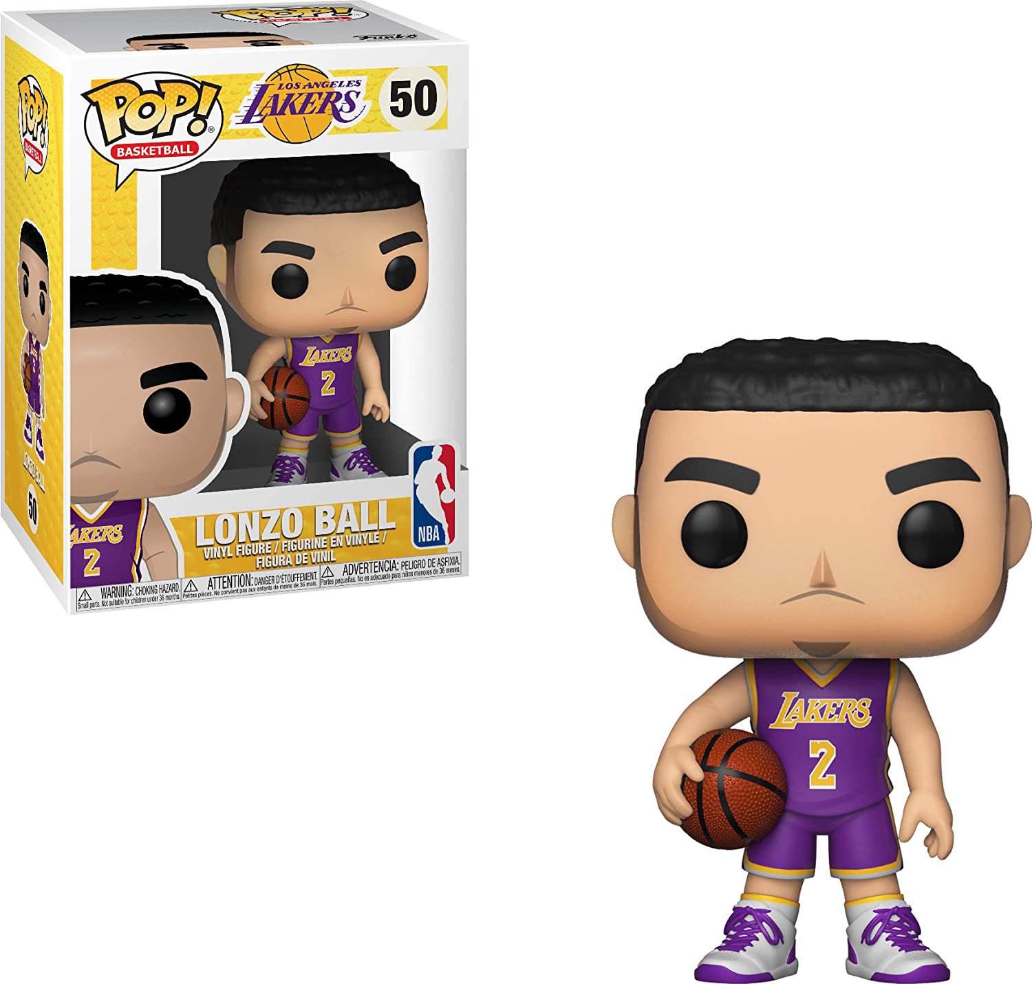 Funko pop lonzo ball basket nba angeles lakers figure figura collector toy