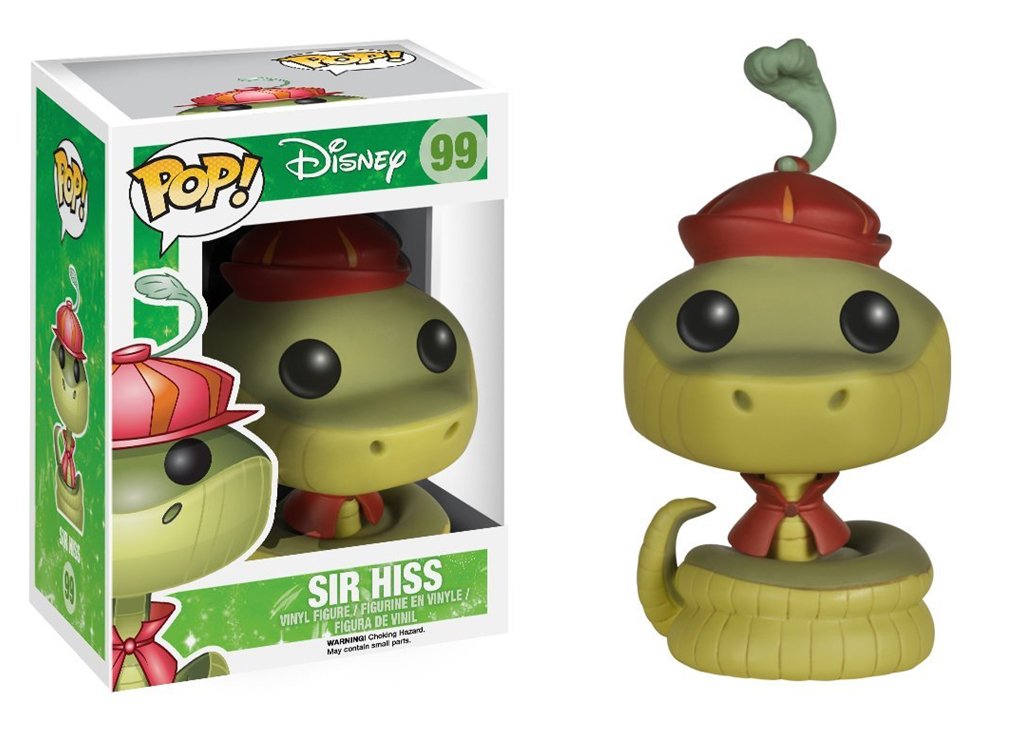 Funko pop robin hood sir hiss figure figura collector toy